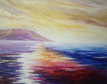 Original Expressionism Seascape Paintings by xi tunon
