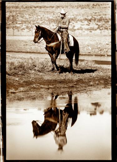 Arizona Cowboy Reflection thumb