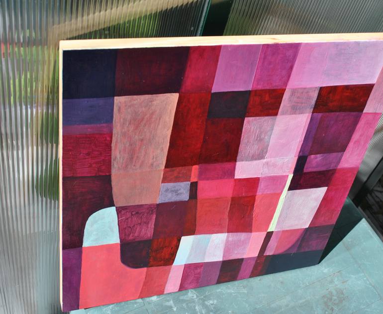 Original Abstract Expressionism Abstract Painting by Nicole Ida Fossi