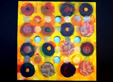 Original Abstract Animal Collage by Mia  De Bethune