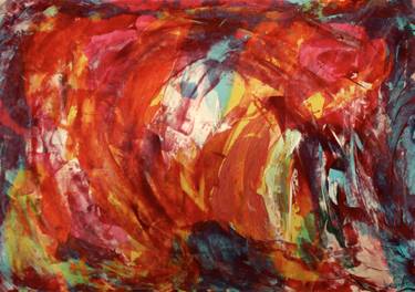 Original Abstract Paintings by Sofie Sandell