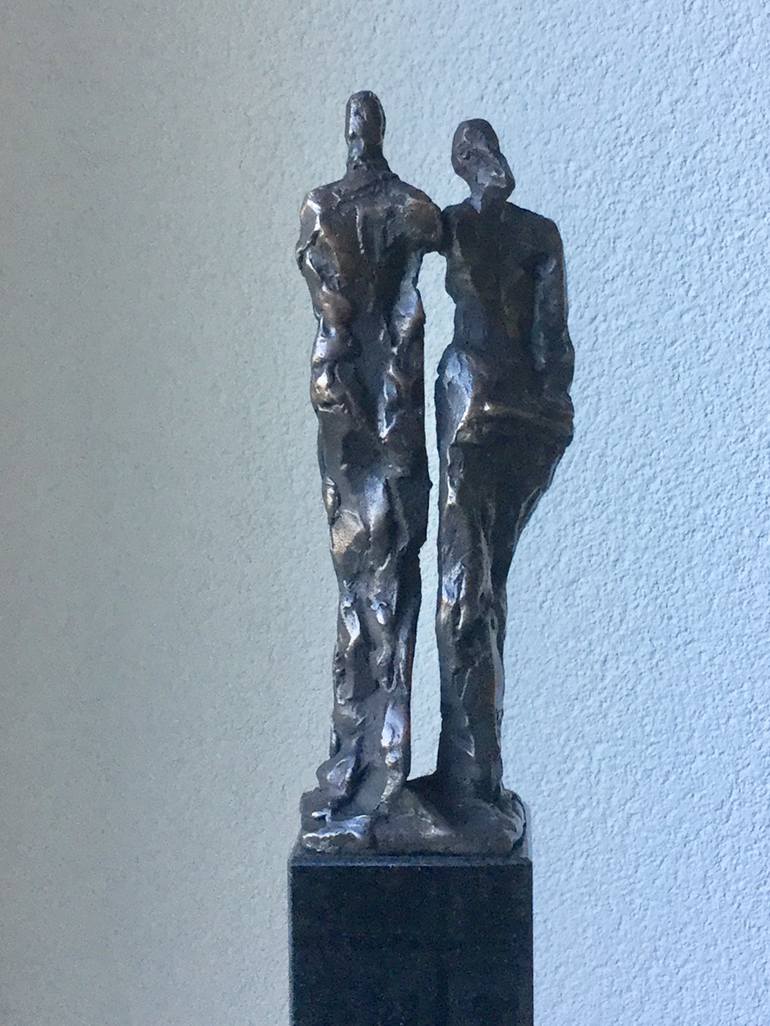 Original Expressionism Love Sculpture by Barbara Houwers