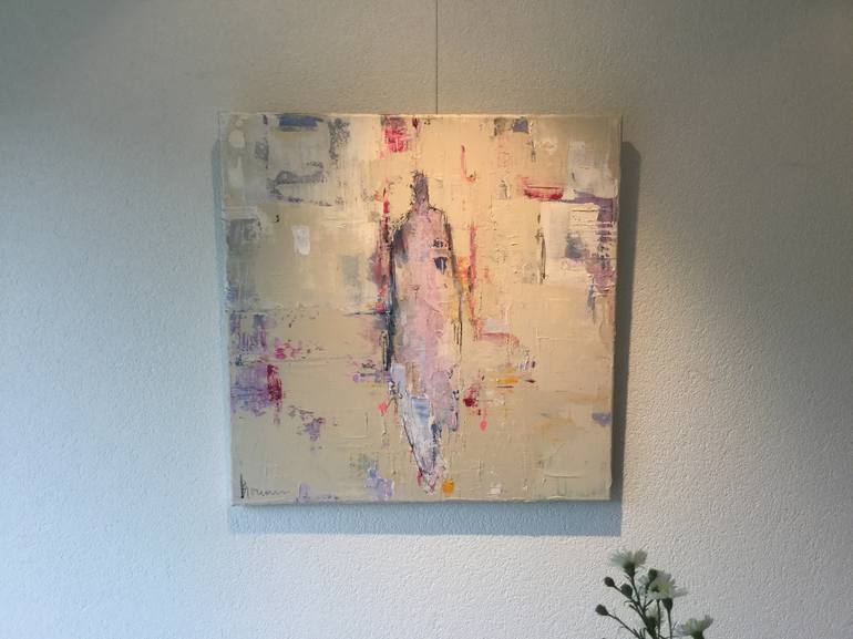 Original Abstract Painting by Barbara Houwers