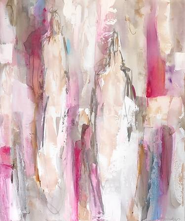 Original Abstract Paintings by Barbara Houwers