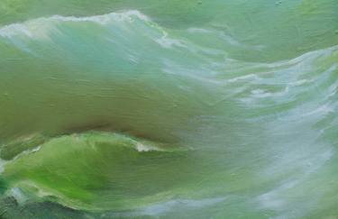 Original Expressionism Seascape Paintings by Sue Hutchins