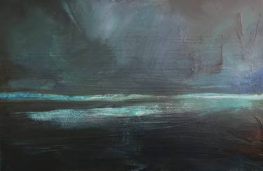 Original Abstract Landscape Paintings by Sue Hutchins