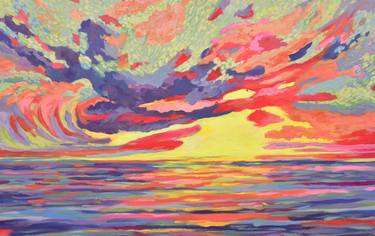 Print of Seascape Paintings by Cindy Friedlander