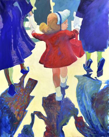 Print of Pop Art Women Paintings by Cindy Friedlander