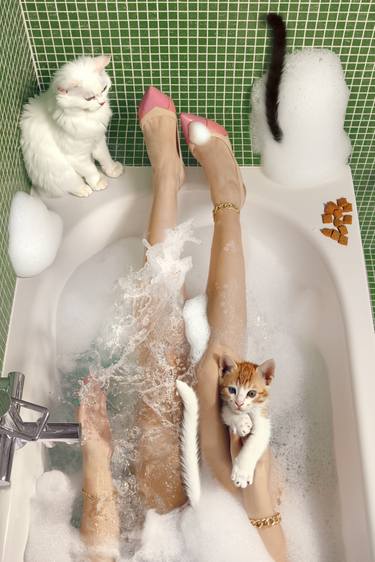 Original Contemporary Cats Photography by Tina Sturzenegger