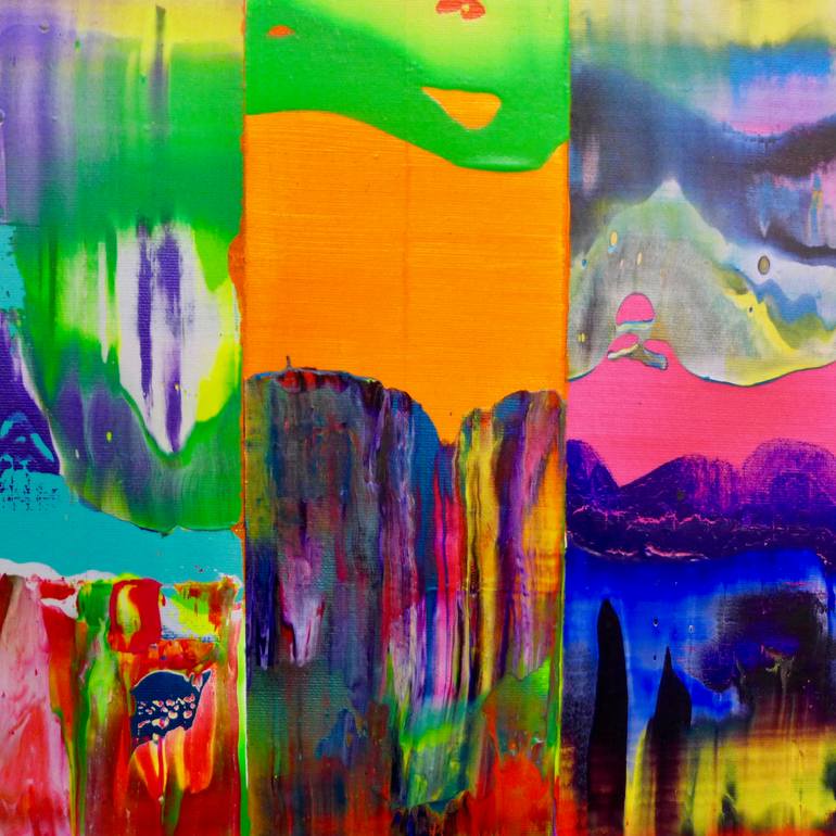 Original Contemporary Abstract Painting by Colin Mccallum