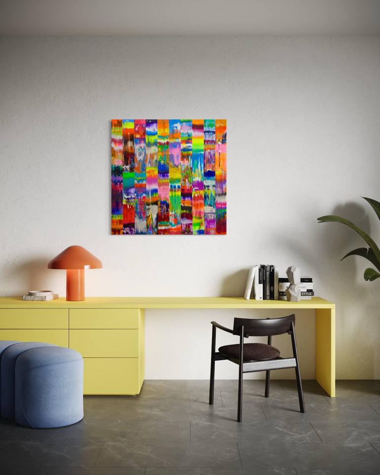 Original Abstract Expressionism Abstract Painting by Colin Mccallum
