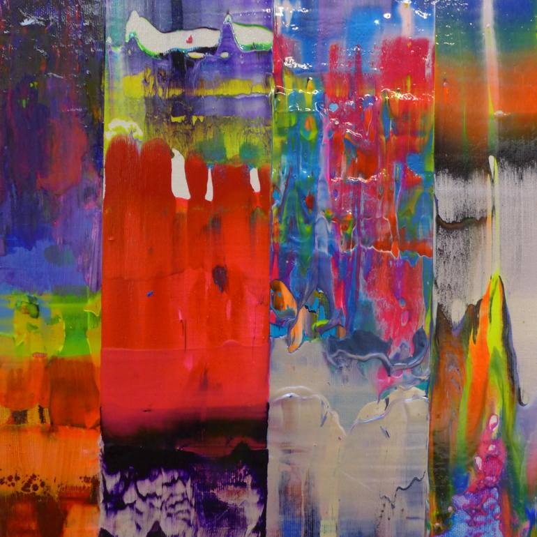 Original Abstract Expressionism Abstract Painting by Colin Mccallum