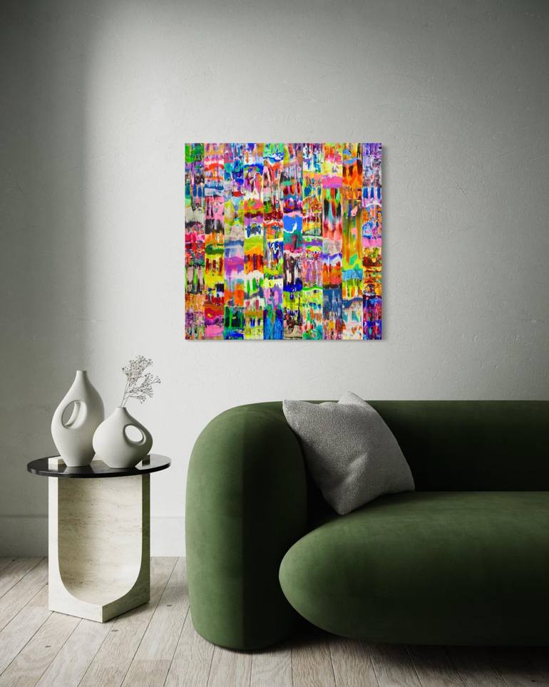 Original Abstract Expressionism Abstract Painting by Colin Mccallum