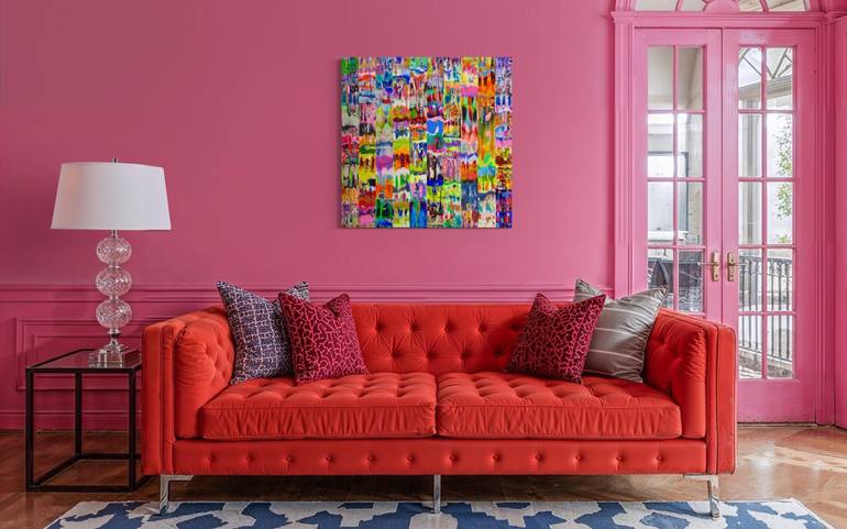 Original Abstract Expressionism Abstract Painting by Colin Mccallum
