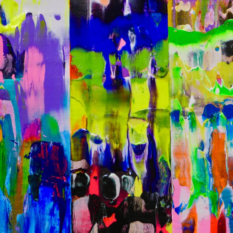 Original Abstract Expressionism Abstract Painting by Colin Mccallum