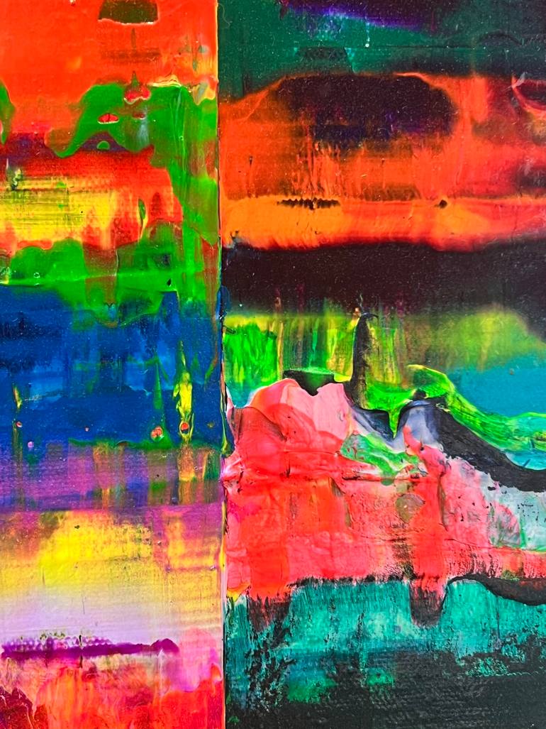 Original Abstract Expressionism Abstract Painting by Colin Mccallum