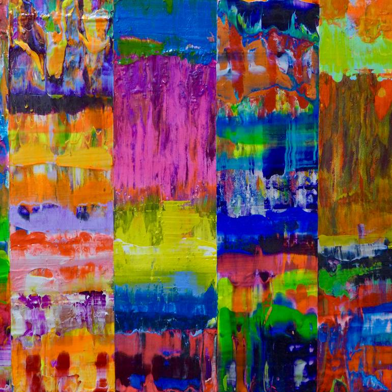 Original Abstract Expressionism Abstract Painting by Colin Mccallum