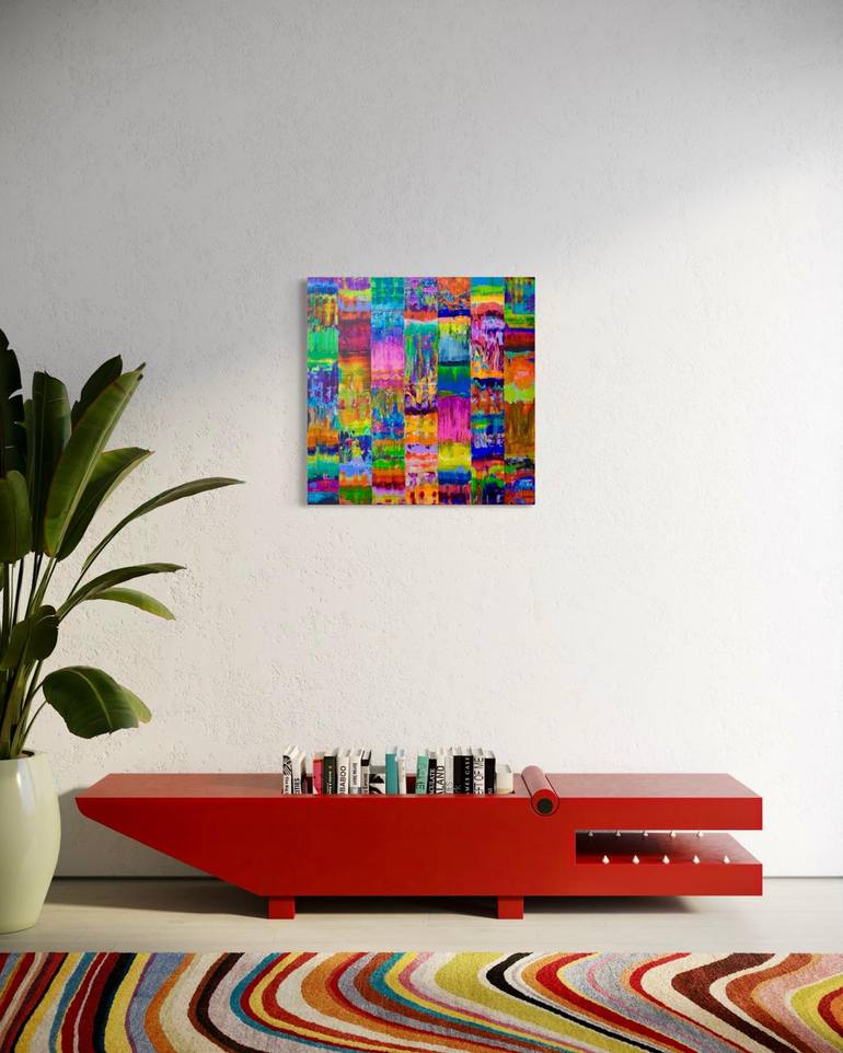 Original Abstract Expressionism Abstract Painting by Colin Mccallum