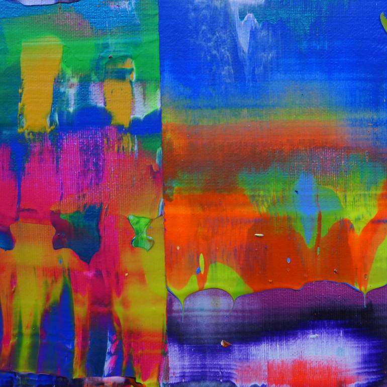 Original Abstract Expressionism Abstract Painting by Colin Mccallum