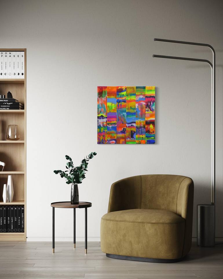 Original Abstract Expressionism Abstract Painting by Colin Mccallum