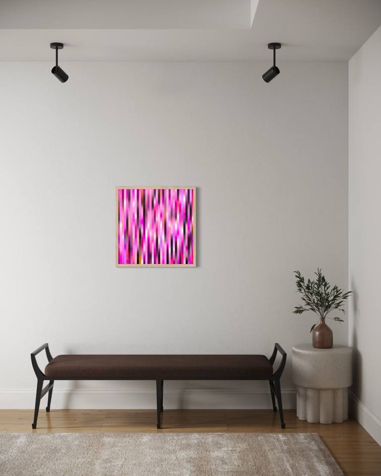 Original Op Art Abstract Printmaking by Colin Mccallum