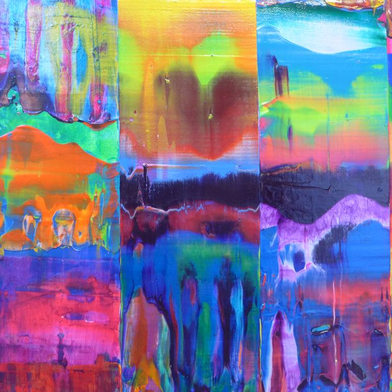 Original Abstract Expressionism Abstract Painting by Colin Mccallum