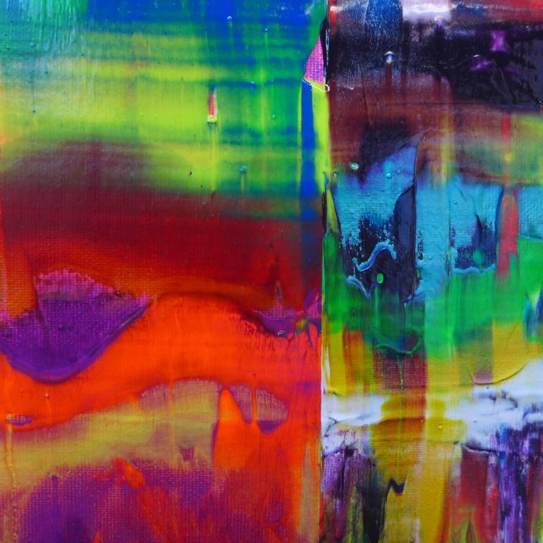 Original Abstract Expressionism Abstract Painting by Colin Mccallum