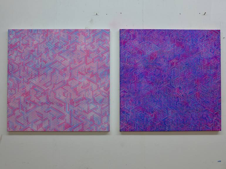 Original Abstract Painting by Colin Mccallum