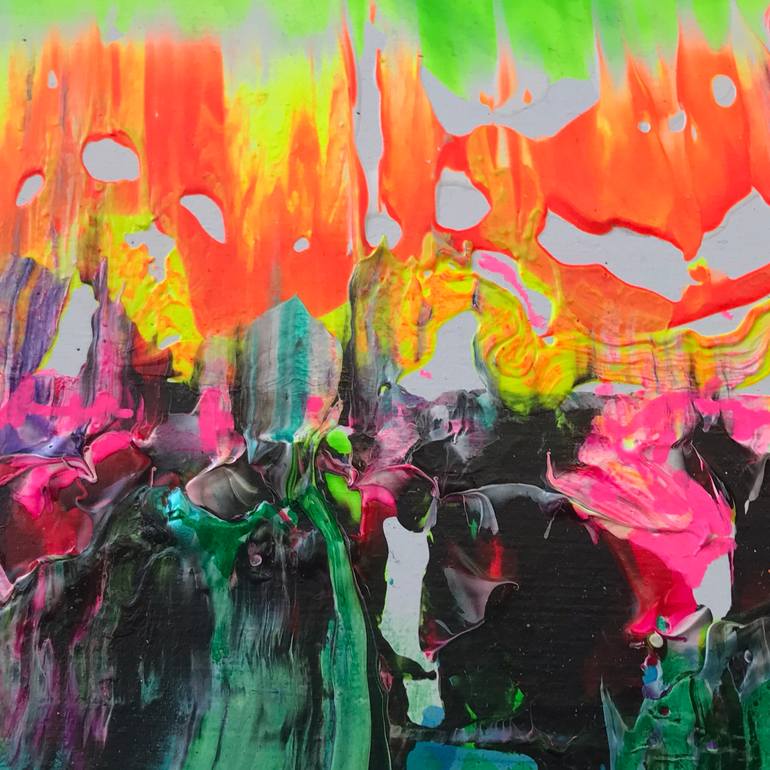 Original Abstract Painting by Colin Mccallum