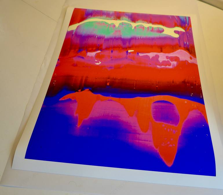 Original Abstract Mixed Media by Colin Mccallum