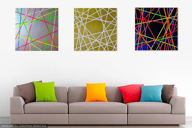 Original Abstract Painting by Colin Mccallum