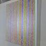 NOTE SPECIAL LOWER PRICE FOR LIMITED PERIOD ADDED 17 AUGUST 2020
My Eclipse series of paintings have evolved from my Interference, Torrent and Kaleidoscope works. Eclipse are a combination of all of these. Built up in layers with vibrant multi-colour metallic and fluorescent paints which then become almost obscured by a thick layer of single colour paint that is poured from the tube so it has texture. In this version, the paint in the foreground is white.
