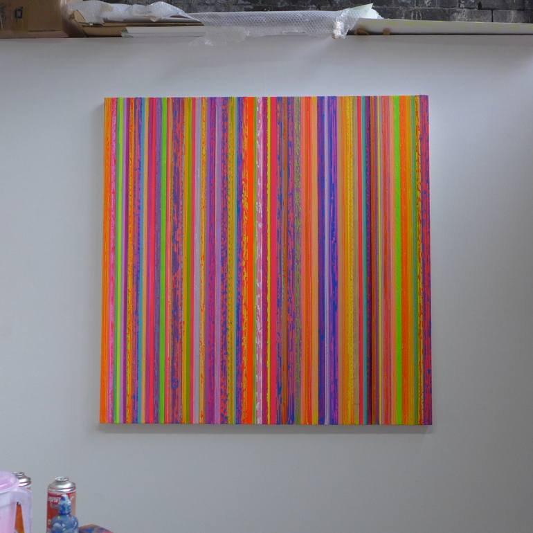 Original Modernism Abstract Painting by Colin Mccallum