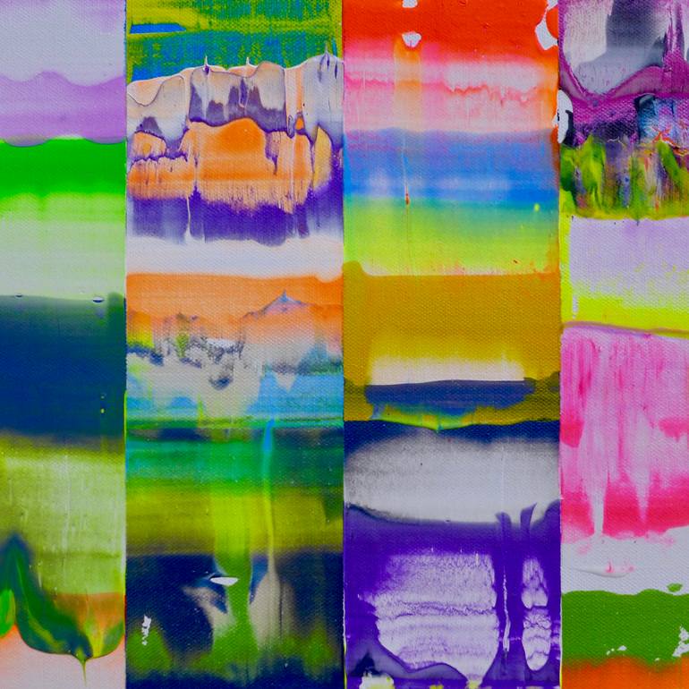 Original Abstract Expressionism Abstract Painting by Colin Mccallum