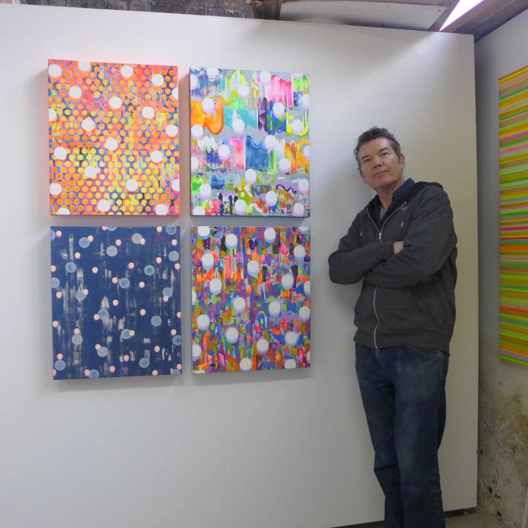 Original Abstract Expressionism Abstract Painting by Colin Mccallum