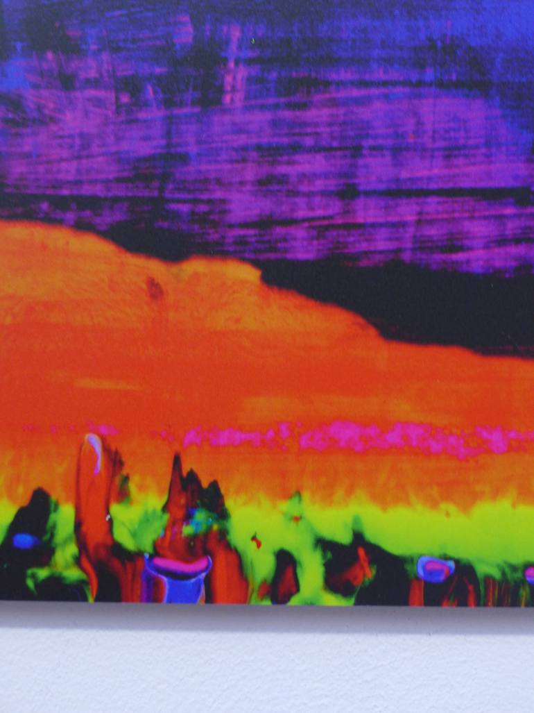 Original Abstract Expressionism Abstract Printmaking by Colin Mccallum
