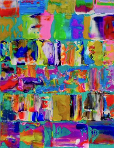 Original Abstract Expressionism Abstract Paintings by Colin McCallum