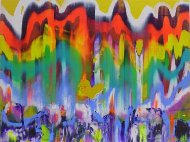 Original Abstract Expressionism Abstract Paintings by Colin McCallum