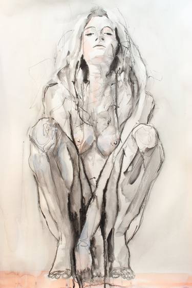 Original Nude Paintings by Sonja De Graaf