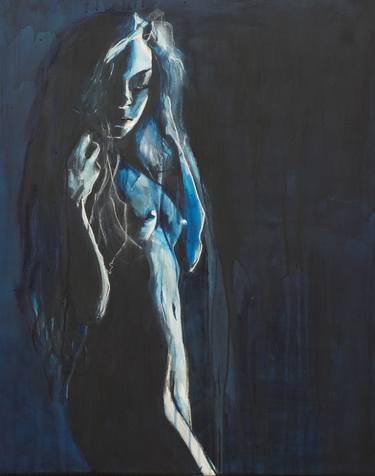 Print of Portraiture Nude Paintings by Sonja De Graaf