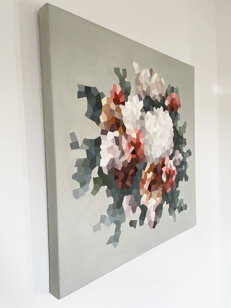 Original Floral Painting by Jem Ennis