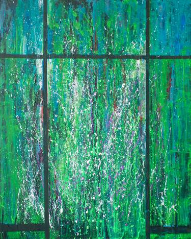 The garden I'd like to have. Window no.8. (80x100cm) thumb