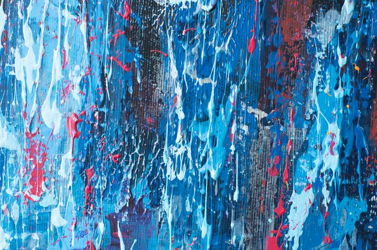 Original Abstract Expressionism Abstract Painting by Tomasz Pawluś