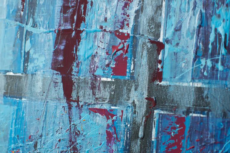 Original Abstract Expressionism Abstract Painting by Tomasz Pawluś