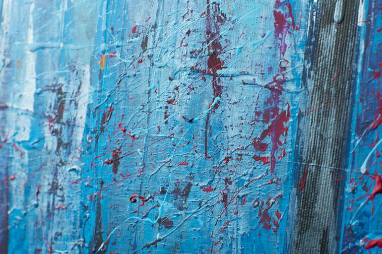 Original Abstract Expressionism Abstract Painting by Tomasz Pawluś