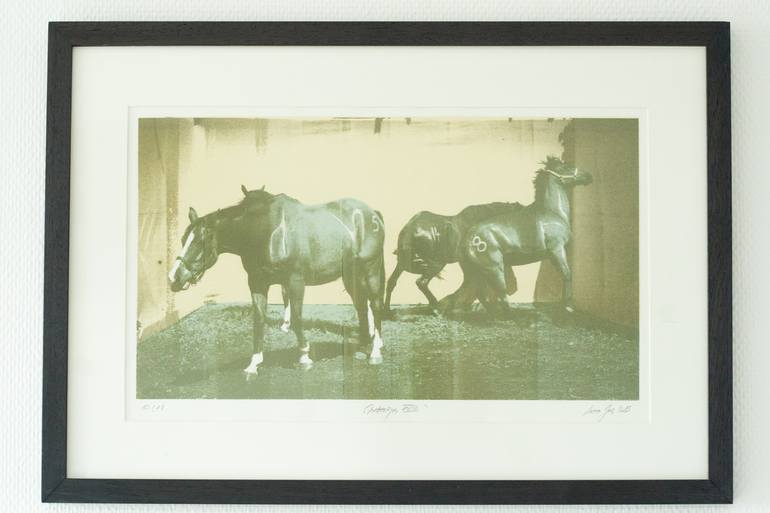 Original Conceptual Animal Printmaking by Lara JešE