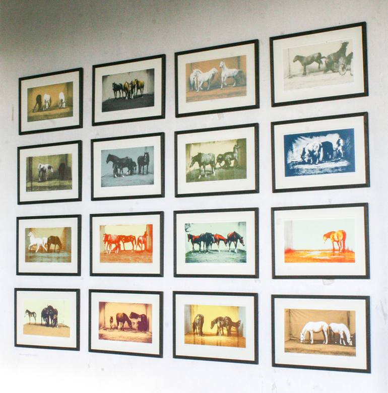 Original Conceptual Animal Printmaking by Lara JešE