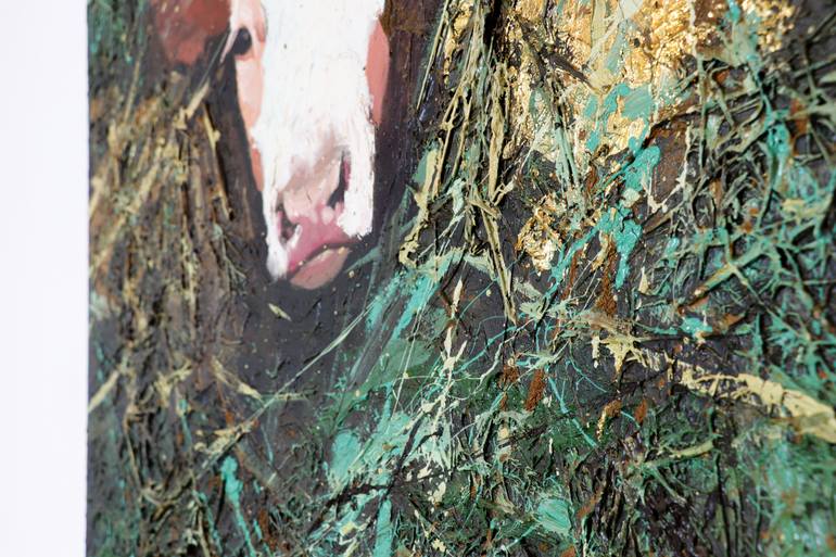 Original Expressionism Animal Painting by Lara JešE