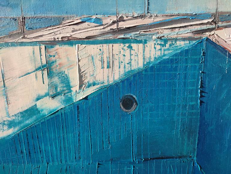 Original Contemporary Geometric Painting by Karina Antonczak