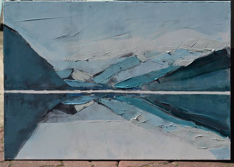 Original Modern Seascape Painting by Karina Antonczak